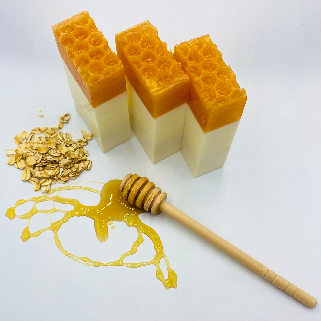 Oatmeal, Milk & Honey Soap – Aramoix Body Care